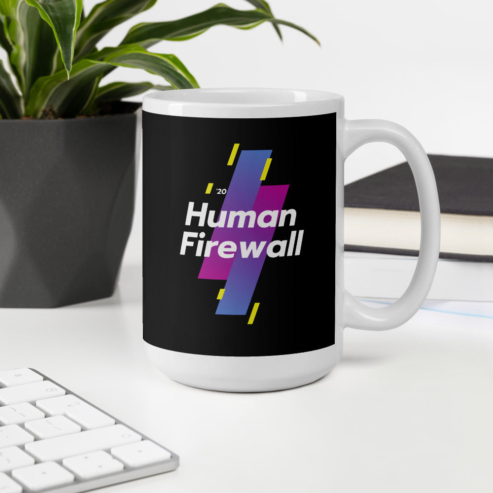 "Human Firewall" Custom Mug humanfirewall.myshopify.com