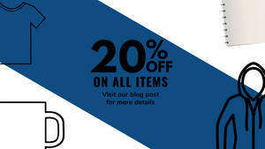 20% OFF on ALL Items