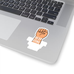 "Keep Fighting for Internet Safety" Custom Kiss-Cut Stickers