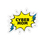 "Cyber Mom" Custom Kiss-Cut Stickers
