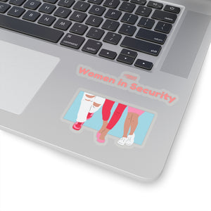 "Women in Security - Together" Custom Kiss-Cut Stickers