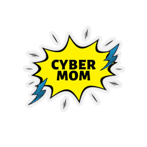 "Cyber Mom" Custom Kiss-Cut Stickers