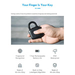 L3 Smart Keyless Fingerprint Padlock USB Rechargeable Anti-Theft Security Lock IP65 Waterproof Door Luggage Case Lock