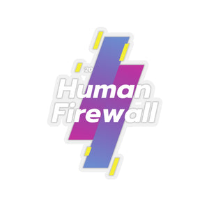 "Human Firewall - Sports" Custom Kiss-Cut Stickers