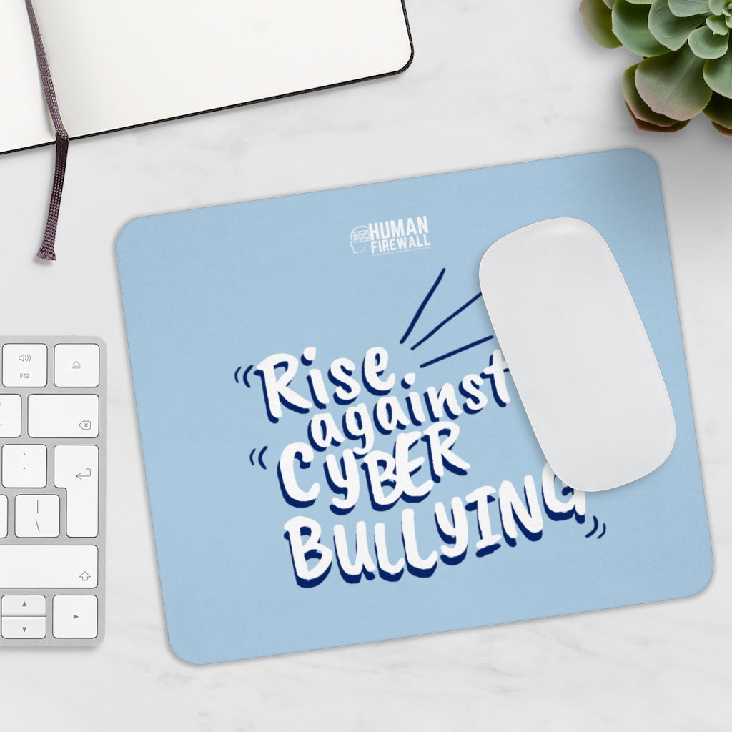 "Rise Against Cyberbullying" Custom Mousepad