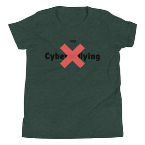 "No Cyberbullying" Custom Youth T-Shirt humanfirewall.myshopify.com
