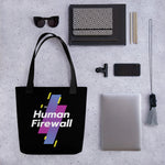 "Human Firewall - Sports" Custom Tote bag