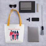"Women in Security - Friends" Cyber Security Custom Tote bag