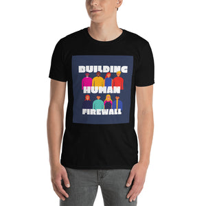 "Building Human Firewall (Diversity)" Cyber Security Custom Men's T-Shirt www.buildinghumanfirewall.com