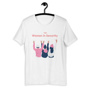"Women in Security - Peace" Custom Women's T-Shirt