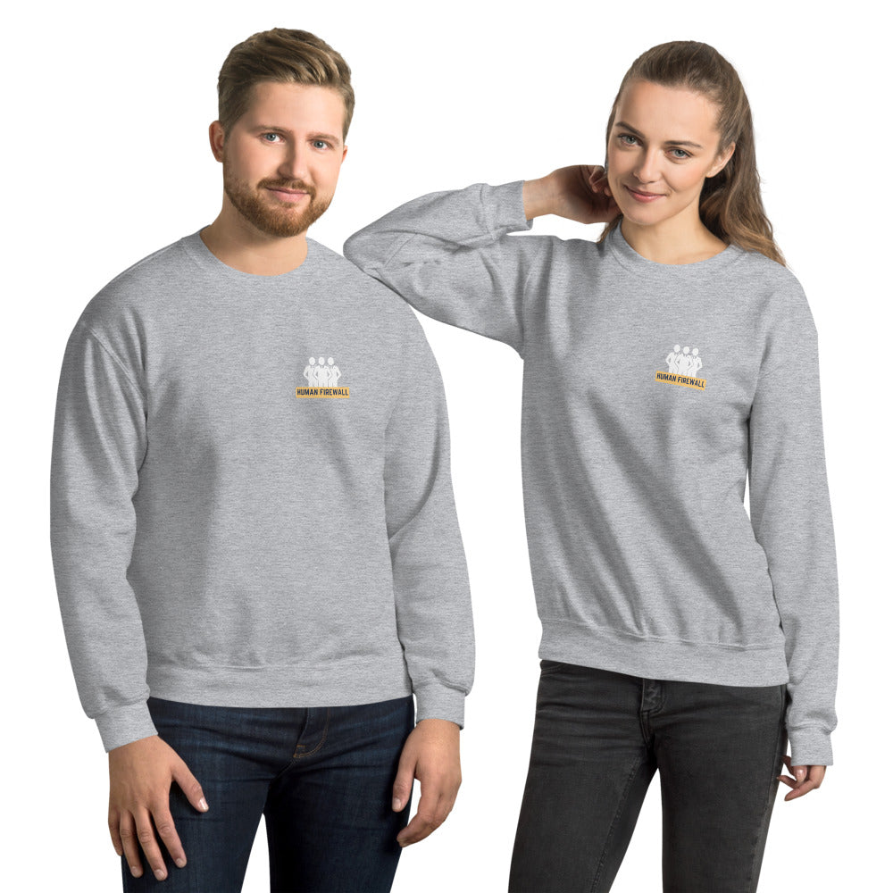 "Human Firewall Crew" Custom Unisex Sweatshirt