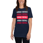 "Human Firewall" Custom Unisex T-shirt humanfirewall.myshopify.com
