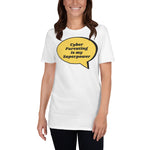 "Cyber Parenting is my Superpower" Custom Unisex T-Shirt humanfirewall.myshopify.com
