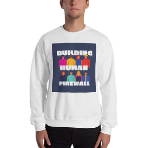 "Building Human Firewall (Diversity)" Cyber Security Custom Men's Sweatshirt www.buildinghumanfirewall.com