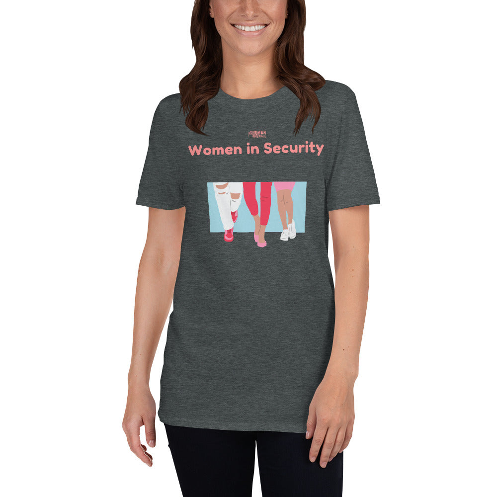 "Women in Security - Together" Cyber Security Custom Women's T-Shirt