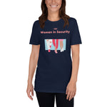 "Women in Security - Together" Cyber Security Custom Women's T-Shirt