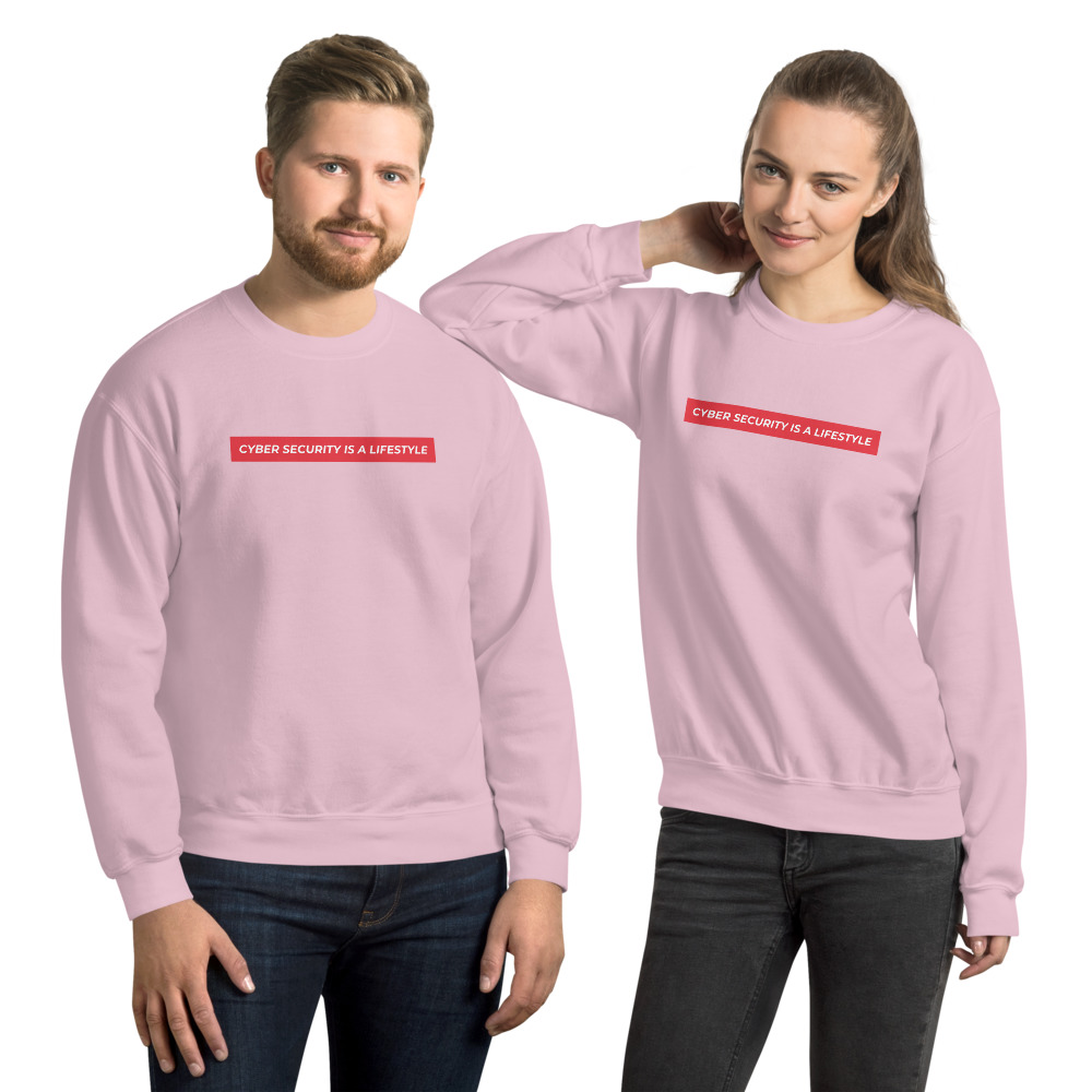 "Cyber Security is a Lifestyle" Custom Unisex Sweatshirt - Image 9