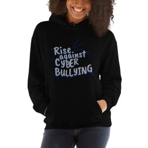 "Rise Against Cyberbullying" Custom Unisex Hoodie