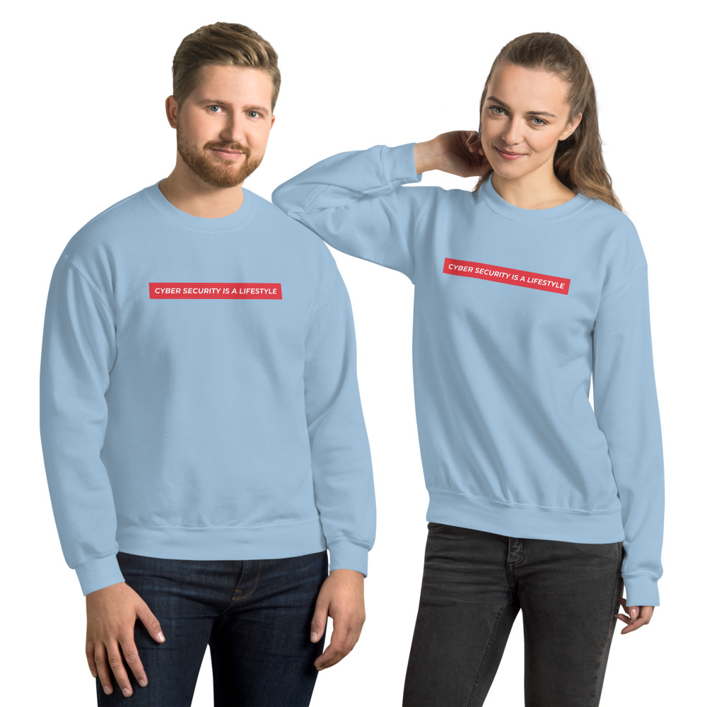 "Cyber Security is a Lifestyle" Custom Unisex Sweatshirt - Image 8